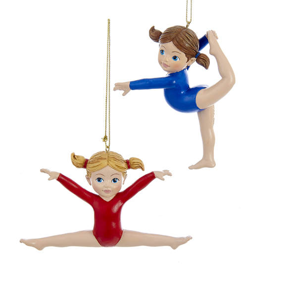 Item 101448 Gymnast Girl Ornament