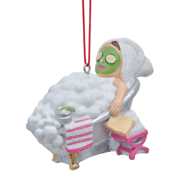 Item 101530 Bubble Bath Girl Ornament