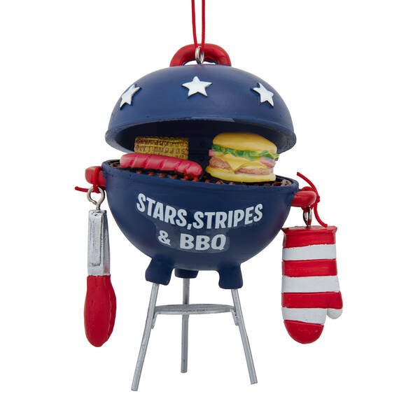 Item 101538 Stars And Stripes BBQ Ornament