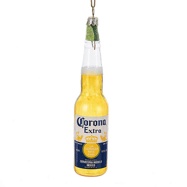 Item 101604 Corona Bottle With Lime Ornament