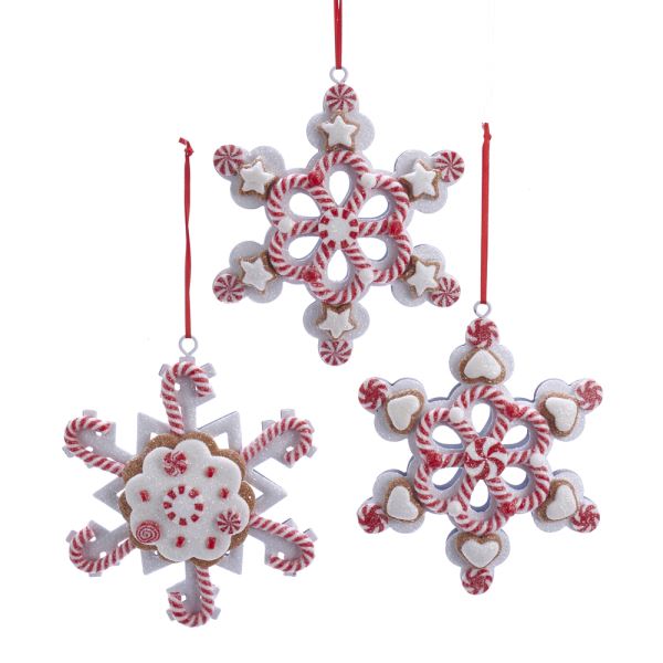 Item 101635 Peppermint Snowflake Ornament