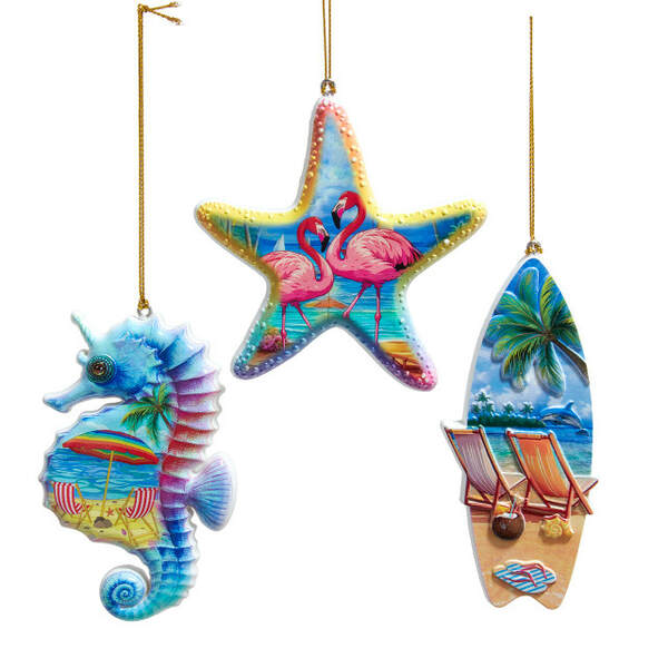 Item 101745 Beach Collection Ornament