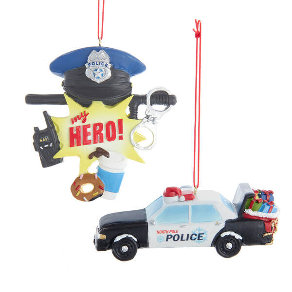 Item 101817 Police Ornament