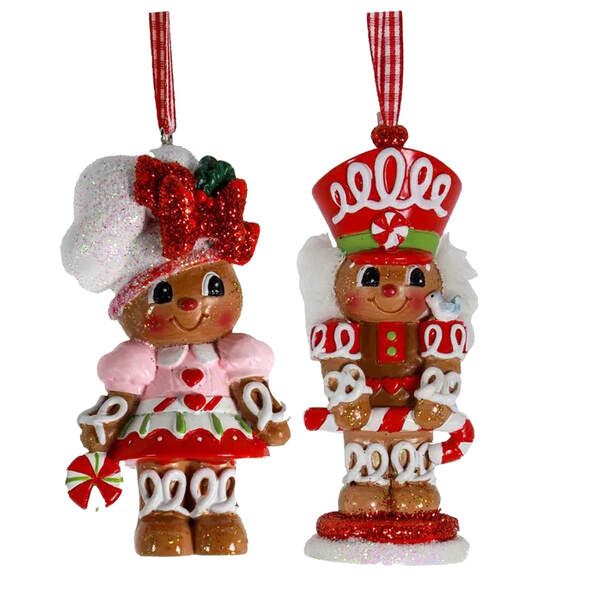 Item 101818 Gingerbread Girl/Boy Ornament