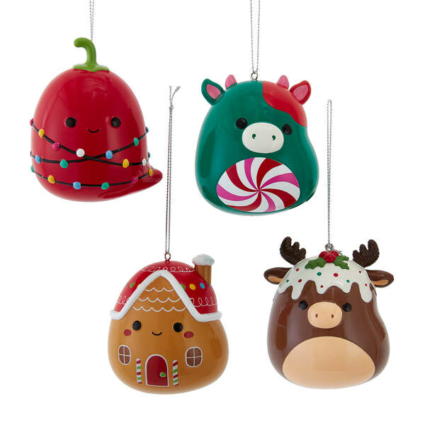 Item 102108 Squishmallow Blow Mold Ornament