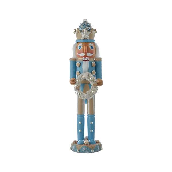 Item 102128 Wooden Beach Nutcracker