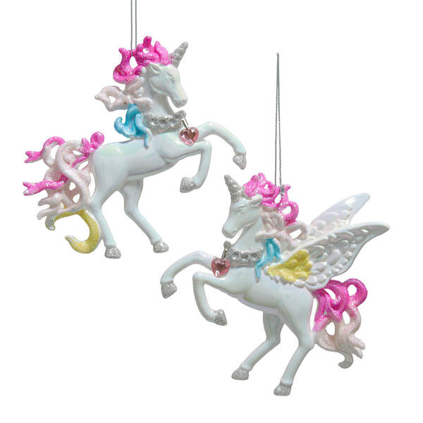Item 102141 Iridescent Unicorn Ornament