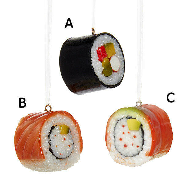 Item 102153 Sushi Roll Ornament