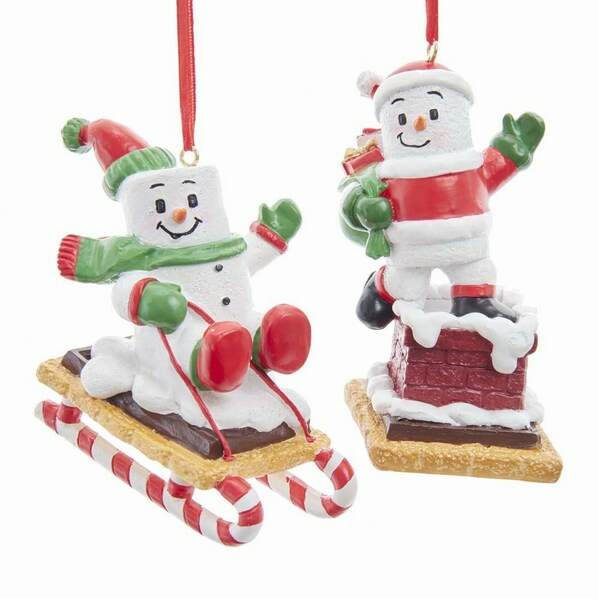 Item 102265 Marshmallow Snowman Ornament