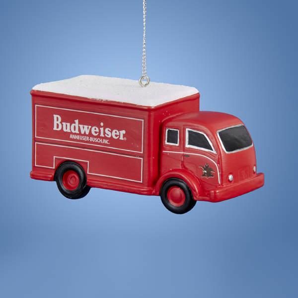 Item 102356 Budweiser Truck Ornament
