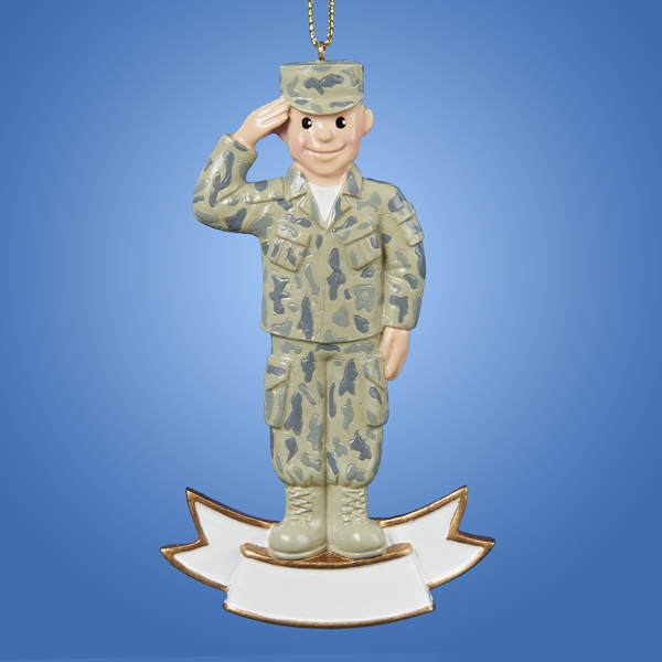 Item 102362 Personalizable U.S. Army Soldier Ornament