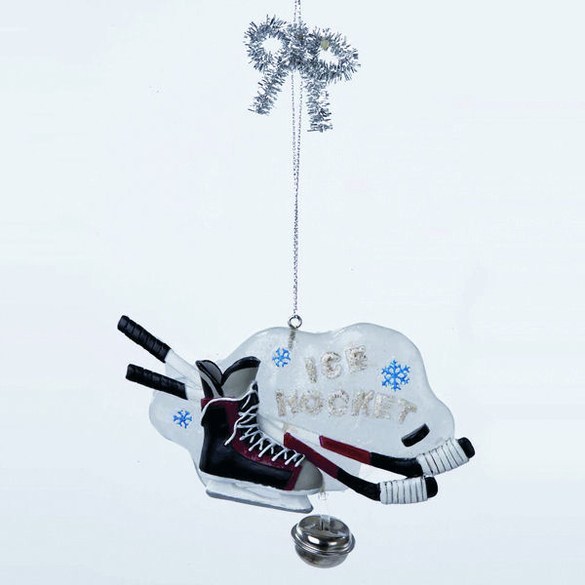 Item 102457 Ice Hockey Ornament