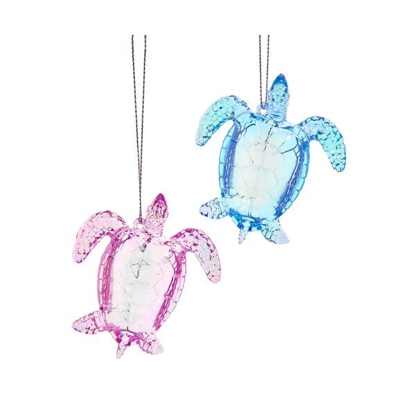 Item 102481 Iridescent Sea Turtle Ornament