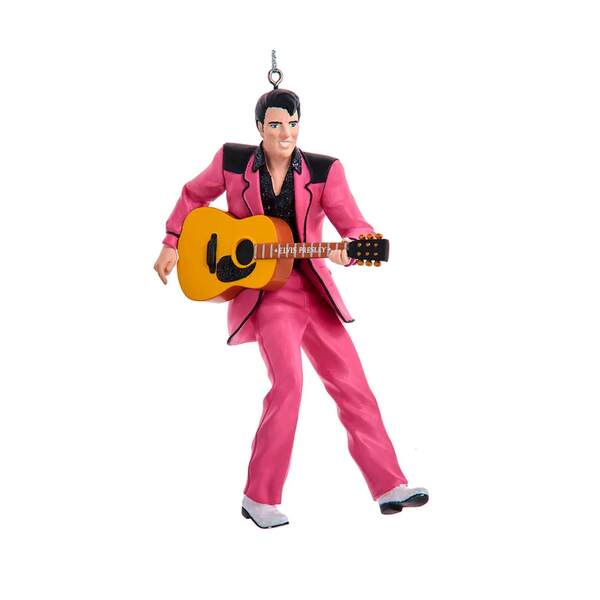Item 102527 Elvis In Pink Suit Ornament