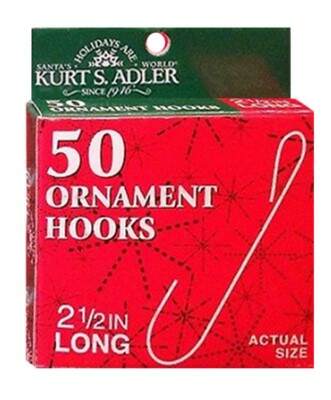 Item 102641 Ornament Hooks - 50 Piece Box