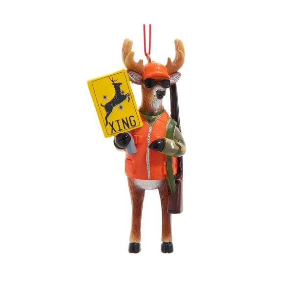 Item 102756 Hunting Deer Ornament