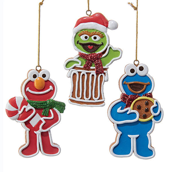 Item 102839 Sesame Street Gingerbread Cookie Ornament
