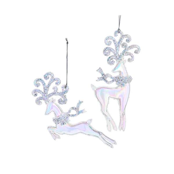 Item 102841 Opalescent Deer Ornament