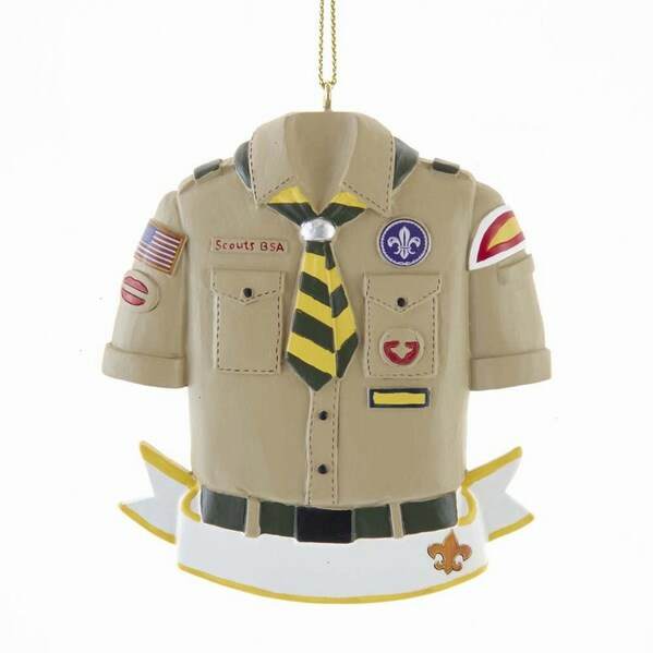 Item 102951 Boy Scout Personalizable Shirt Ornament