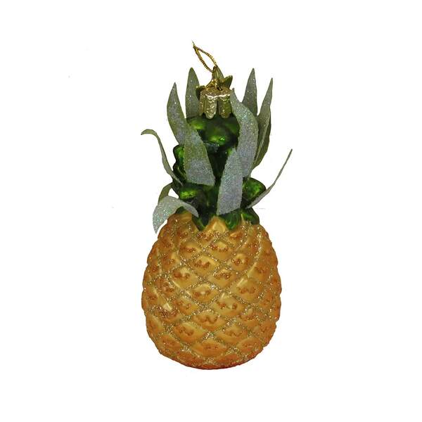 Item 102989 Glass Pineapple Ornament