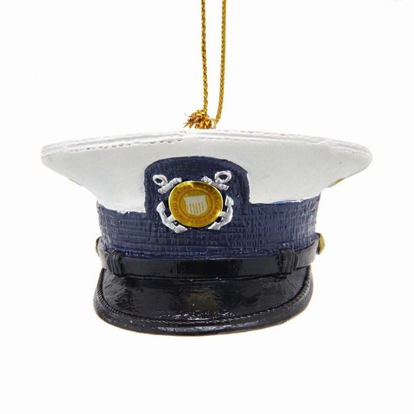 Item 103089 Us Coast Guard Dress Uniform Hat Ornament