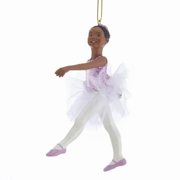 Item 103185 African-American Ballerina Ornament
