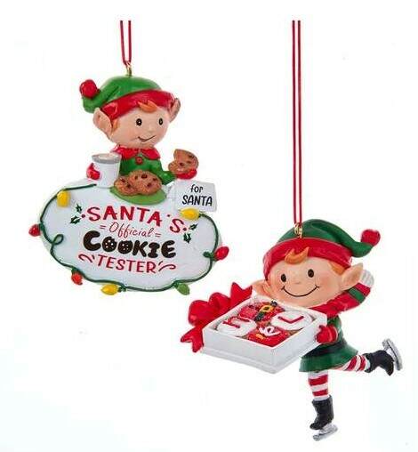 Item 103196 Cookie/Donuts Elf Ornament