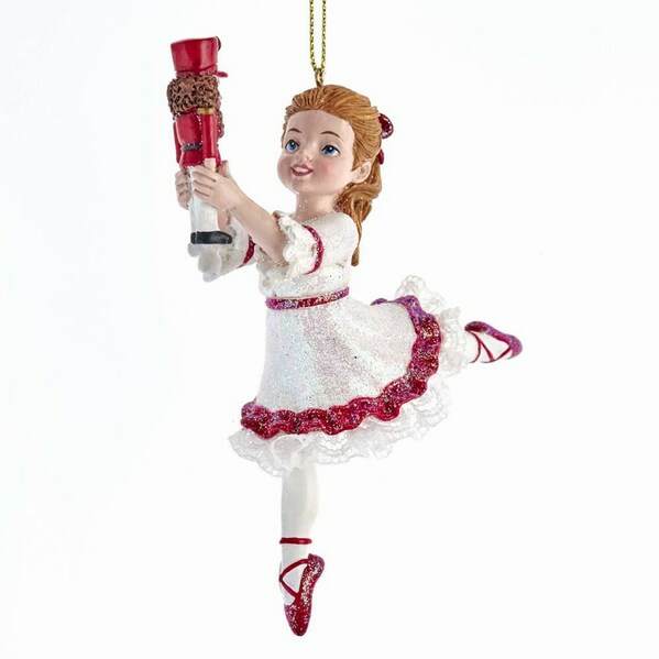 Item 103203 Clara With Red Nutcracker Ornament