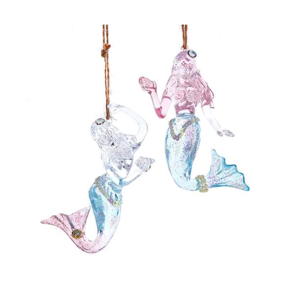 Item 103211 Iridescent  Mermaid Ornament