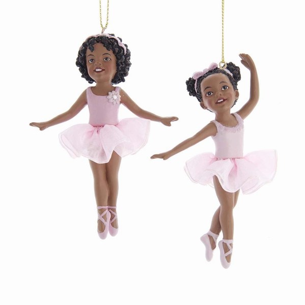 Item 103238 African-American Ballerina Girl Ornament