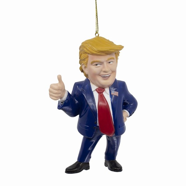 Item 103322 Trump Thumbs Up Ornament