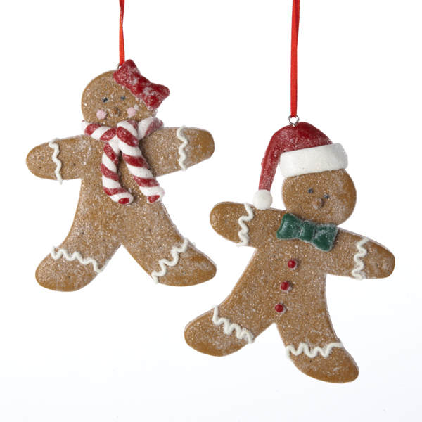 Item 103385 Gingerbread Girl/Boy Ornament