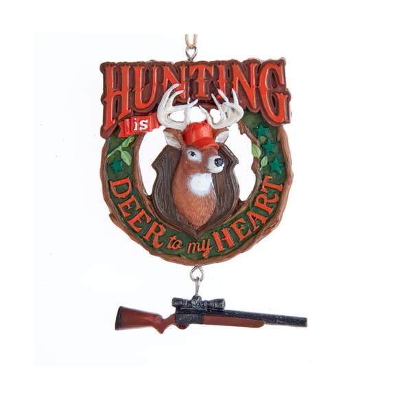 Item 103395 Hunting Deer Ornament