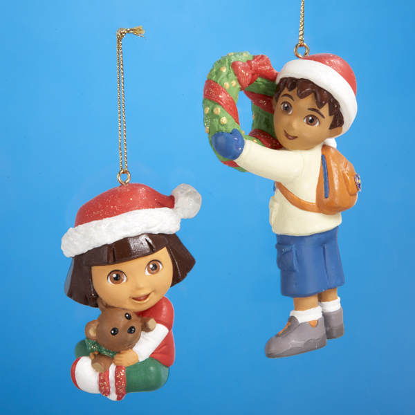 Item 103398 Dora/Diego Ornament