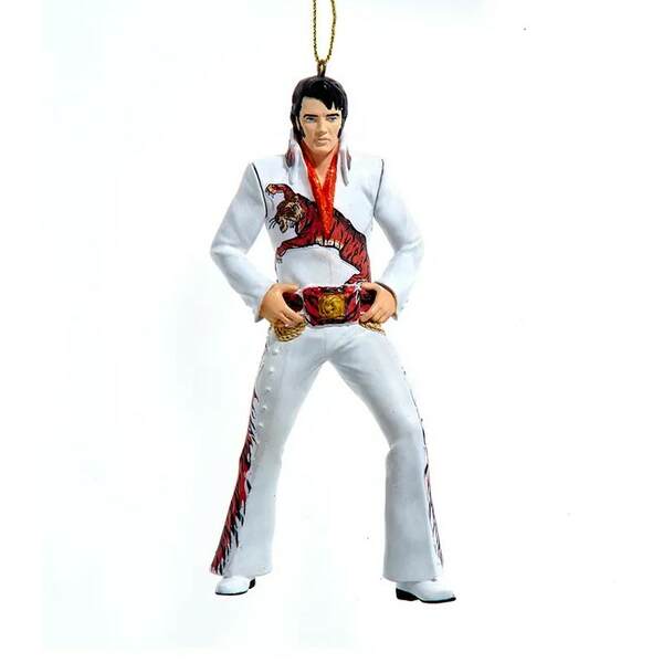 Item 103507 Tiger Jumpsuit Elvis Ornament