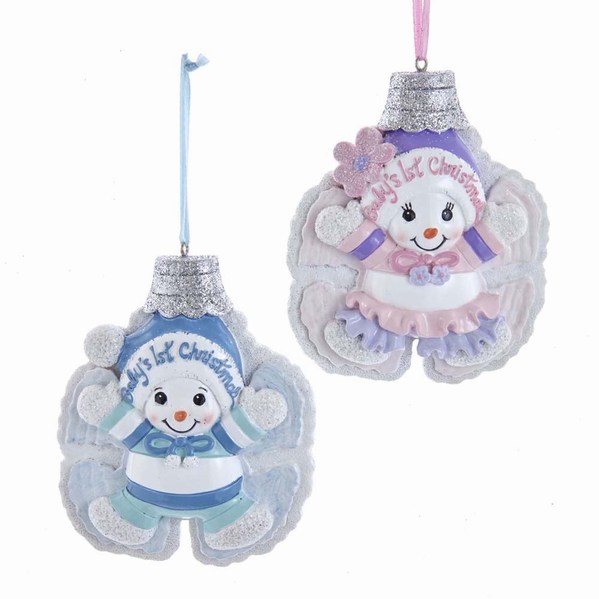Item 103537 Baby's First Snow Angel Boy/Girl Ornament