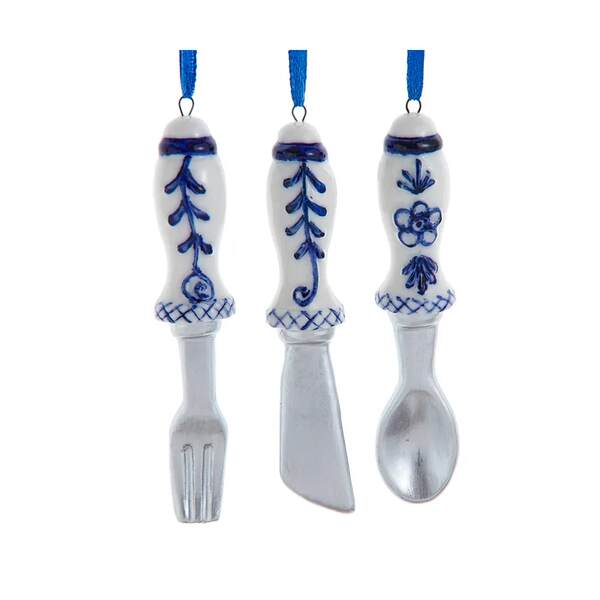 Item 103654 Porcelain Cutlery Ornament