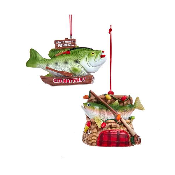 Item 103727 Fishing Ornament