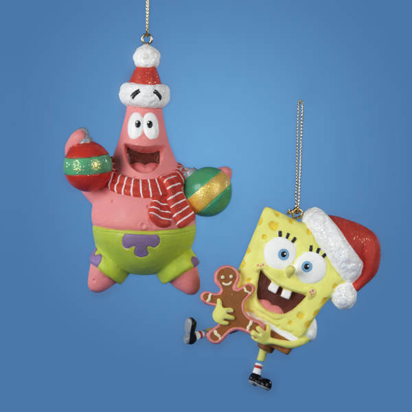 Patrick/spongebob Orn 2a - Item 103752 | The Christmas Mouse