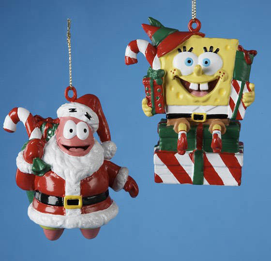 Patrick/spongebob Orn 2a - Item 103766 | The Christmas Mouse