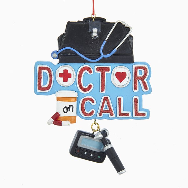 Item 103781 Doctor On Call Sign/Equipment Ornament