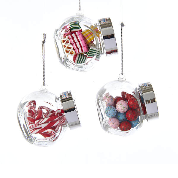 Item 103791 Candy in Jar Ornament