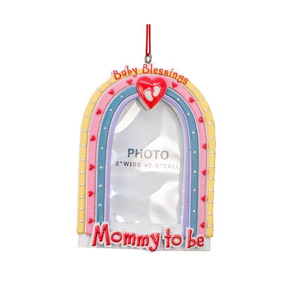 Item 103839 Mommy To Be Photo Frame Ornament