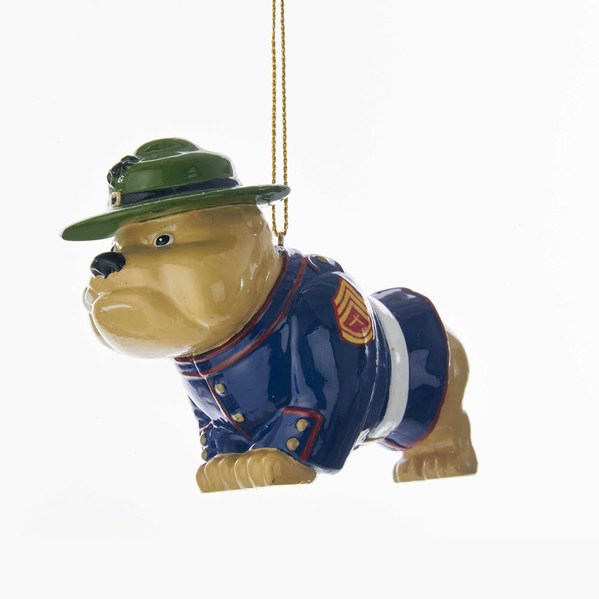 Item 103864 Marines Bulldog Ornament