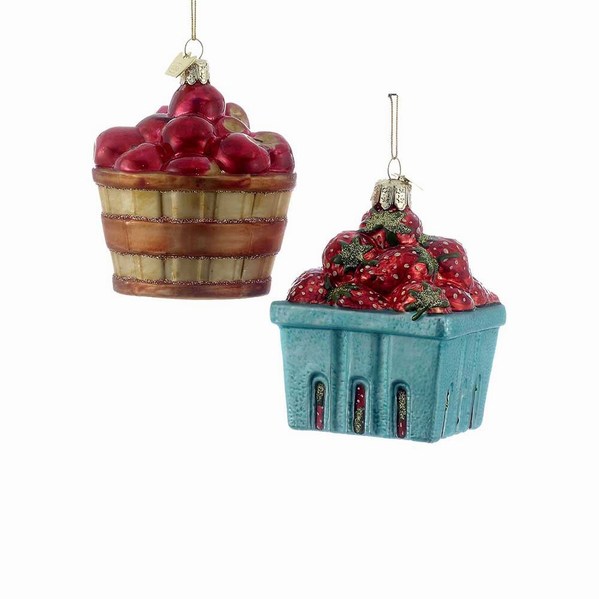 Item 103894 Noble Gems Fruit Basket Ornament