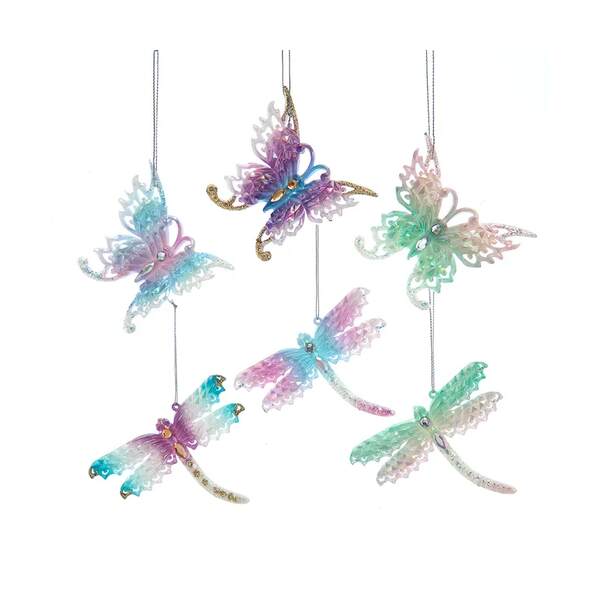 Item 103928 Glow In The Dark Butterfly/Dragonfly Ornament
