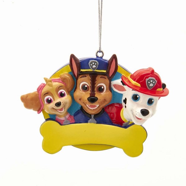 Item 103947 Paw Patrol Personalizable Characters With Bone Ornament