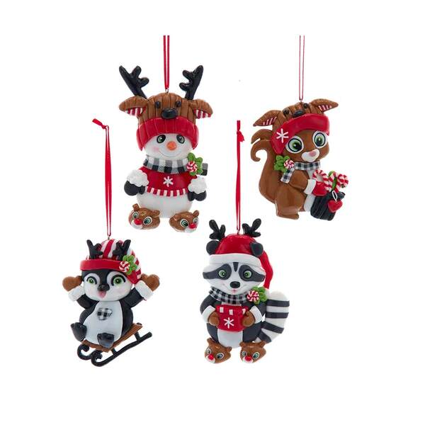 Item 103973 Cutie Animal Ornaments
