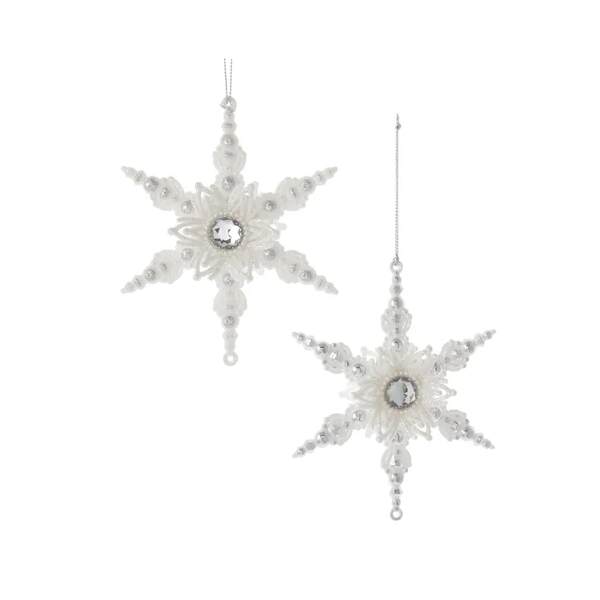 Item 104097 Snowflake With Silver Ornament