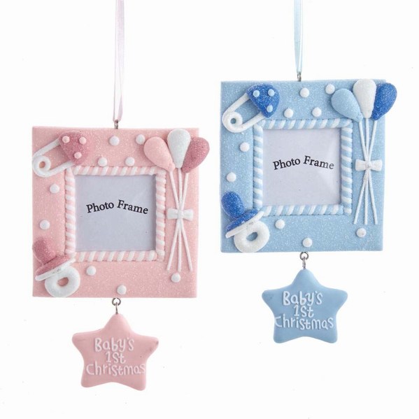 Item 104121 Baby's First Photo Frame Ornament